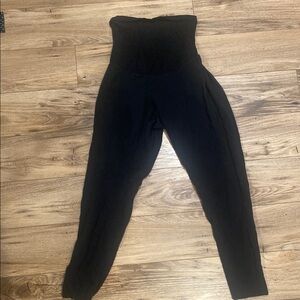 Maternity Black High-Waisted leggings